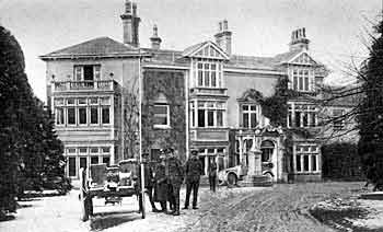 Staple Hall during 1914-18 when used by the Royal Engineers