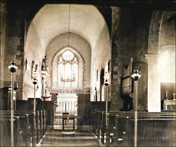 Church interior c.1891