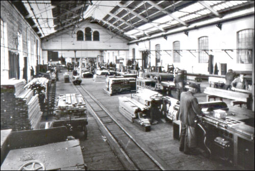 Wolverton Works - Timber Shop - early 1900s