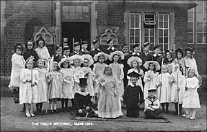 Pupils of Castlethorpe school 1904