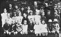 Pupils of Castlethorpe School School c.1924