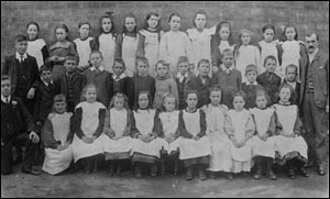 Pupils of Castlethorpe School c.1910