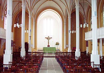 Stony Stratford - St Giles Church interior - 2003