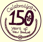 New Bradwell 150th Anniversary Logo