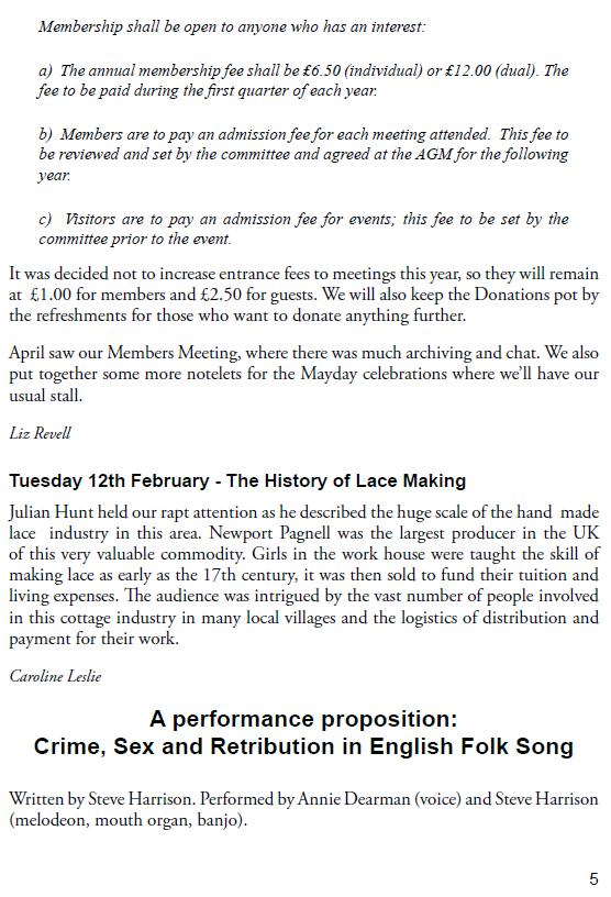 Newsletter 79 - April 2013 - Page 5