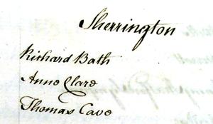 1763 Sherington Victuallers