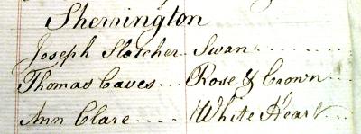 1777 Sherington Victuallers
