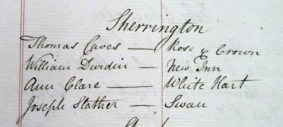 1779 Sherington Victuallers