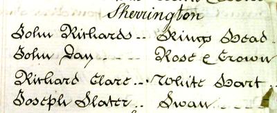 1794 Sherington Victuallers