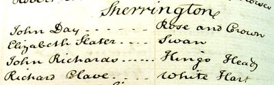 1798 Sherington Victuallers