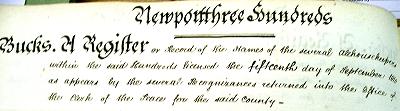 1810 Newport Hundreds Title