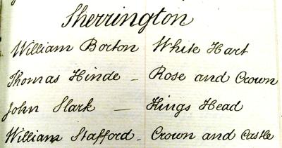 1817 Sherington Victuallers