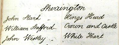 1818 Sherington Victuallers