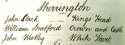 1819 Sherington Victuallers