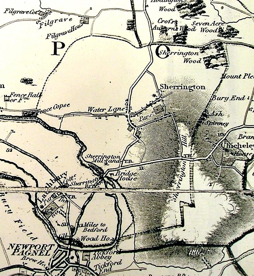 1824 Bryant's Map of Buckinghamshire