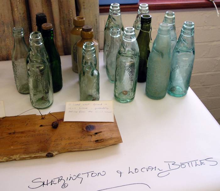 Sherington and local bottles