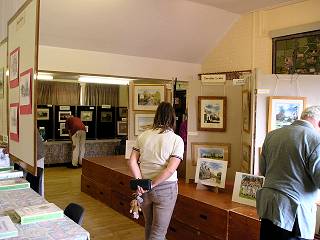 Art on display at the Open Day - 30 September 2006