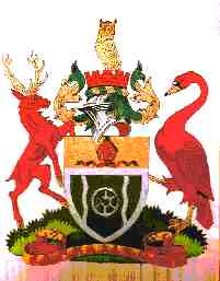 Crest from the cover of Barry Hollis's book