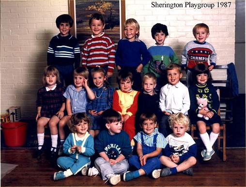 Sherington Playgroup 1987