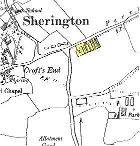Location of the POW Camp