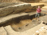 Archaeological dig, September 2007